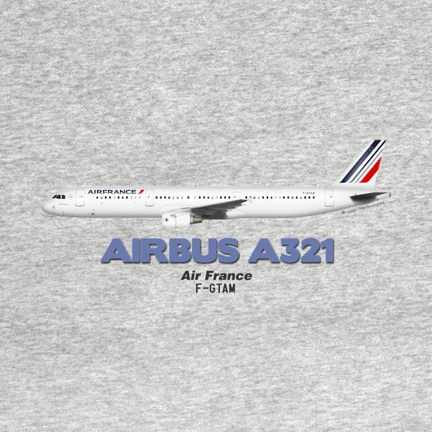 Airbus A321 - Air France by TheArtofFlying
